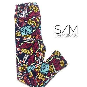 LuLaRoe L/XL kids Halloween leggings NWT